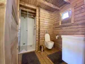 Badkamer vakantiehuisje veluwe op Staverden